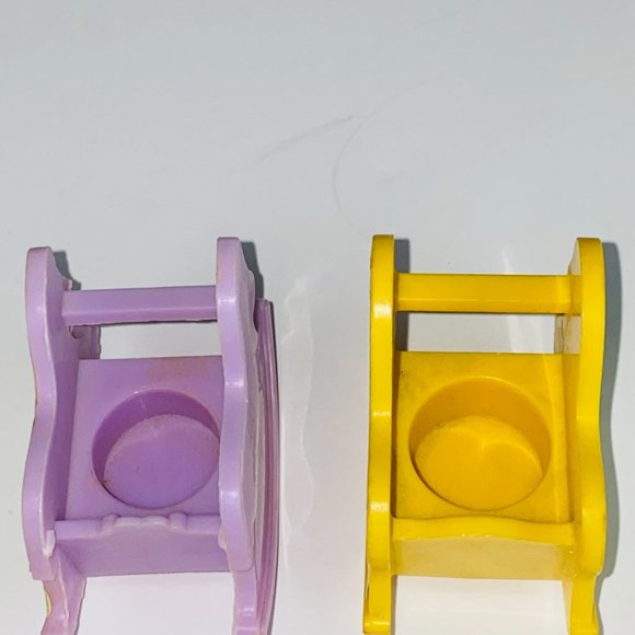 Fisher Price Little People Lot of 2 Rocking Horses Dollhouse Toy Furniture Kids - Picture 10 of 11